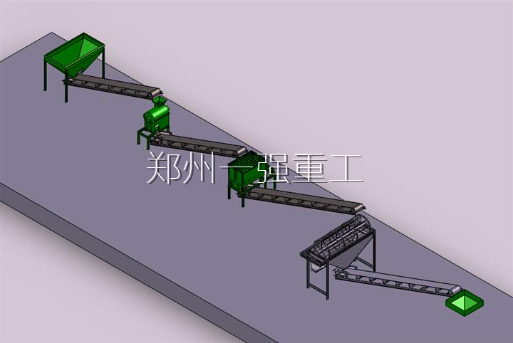 羊糞有機肥生產線